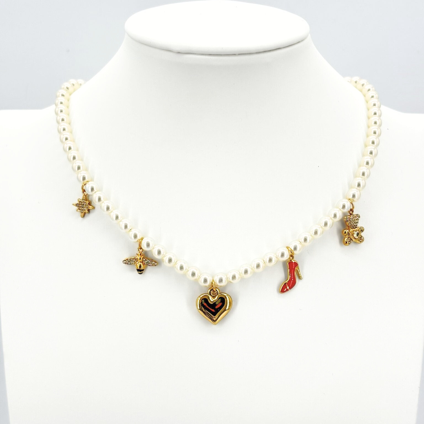 Collana Charms Perla