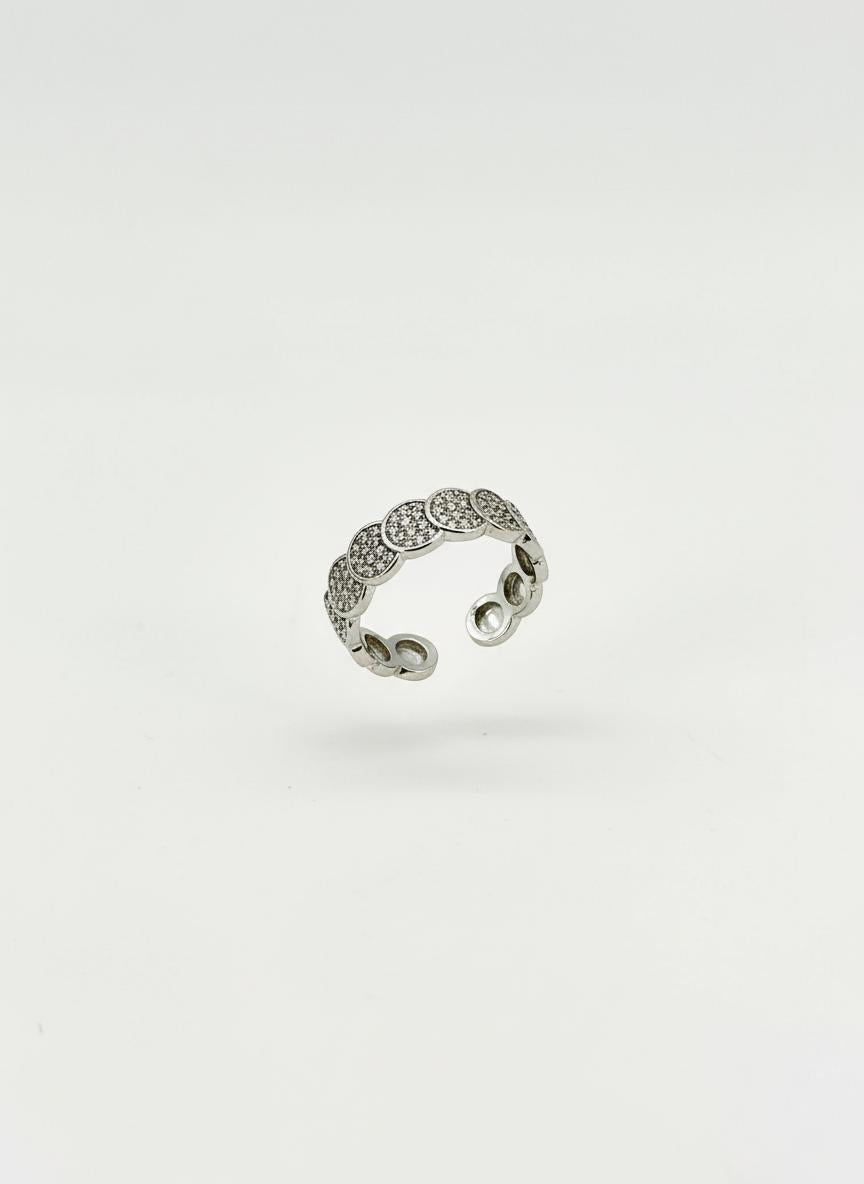 Anello Petalo Brillante