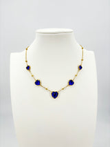 Collana Doppio Cuore Colorati - 4