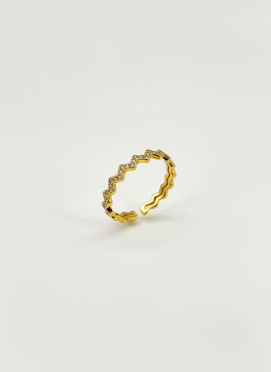 Anello Coroncina Brillante