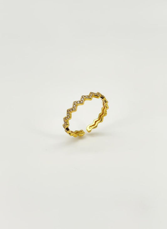 Anello Coroncina Brillante