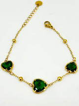 Bracciale Doppio Cuore Colorati - 5