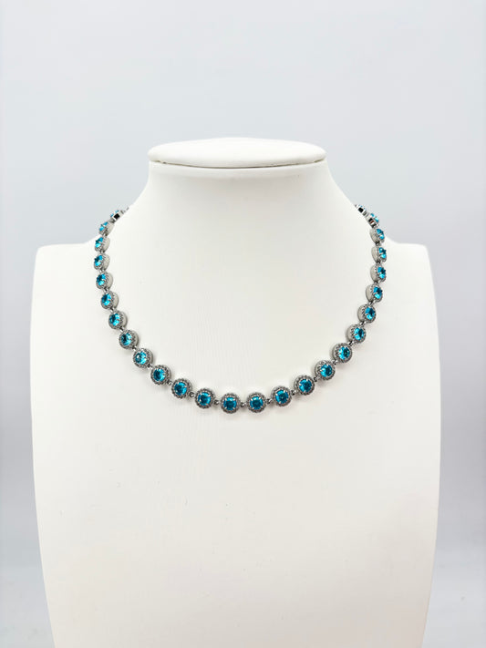 Collana Light Blue Still Diamond D’Incanto