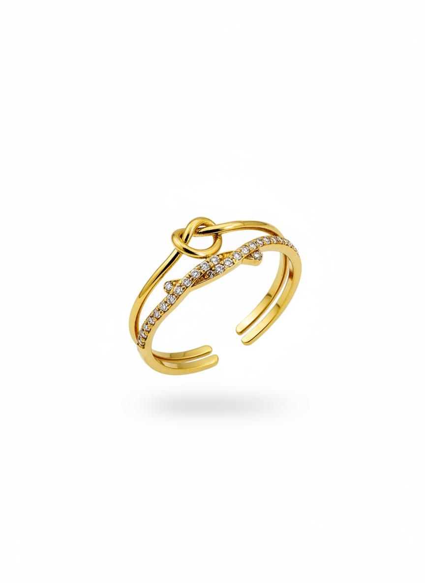 Anello Bacio di Luce Incanto