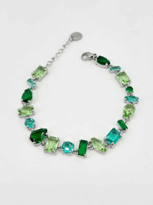 Bracciale Green Crystal d’Incanto