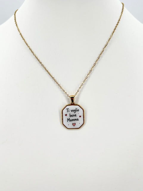 Collana “Ti voglio bene Mamma” d’Incanto