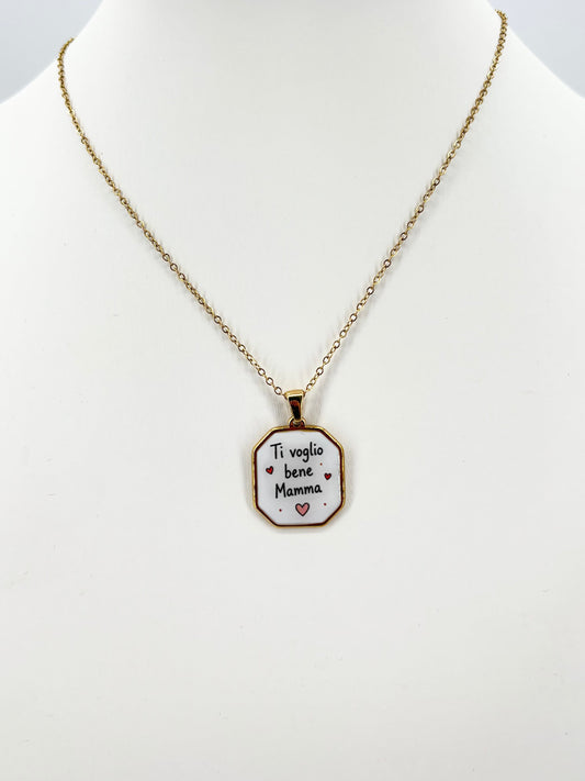 Collana “Ti voglio bene Mamma” d’Incanto
