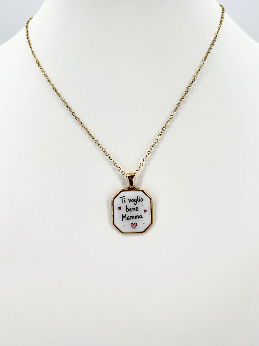 Collana “Ti voglio bene Mamma” d’Incanto