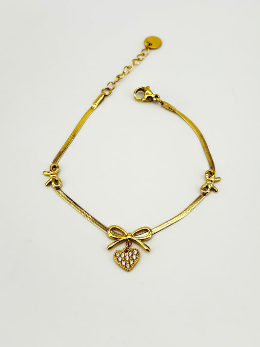 Bracciale Fiocco e Cuore