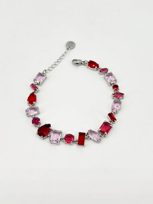 Bracciale Crystal Pink and Red