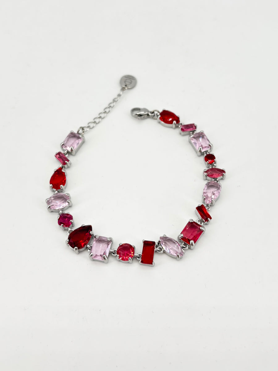 Bracciale Crystal Pink and Red