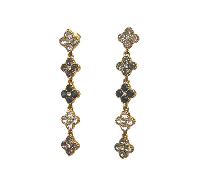 Orecchini a Fiori Colorati d’Incanto