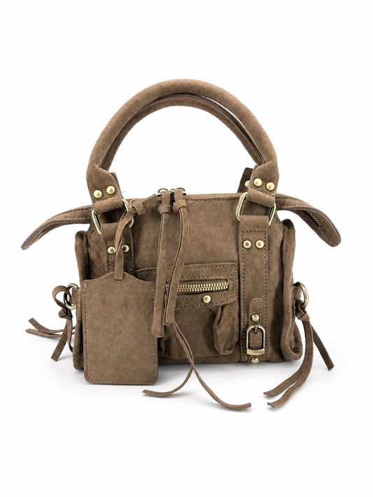 Honey Velin Bag Scamosciata