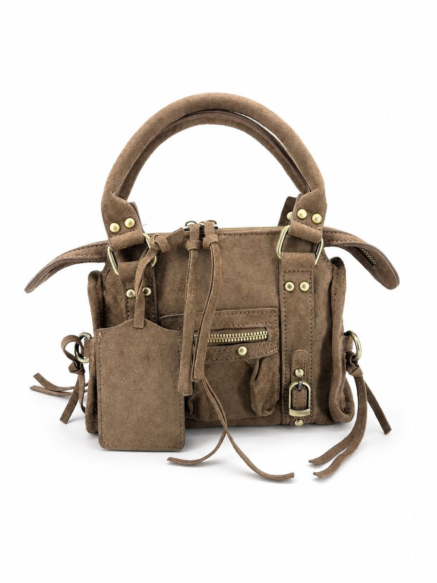 Honey Velin Bag Scamosciata