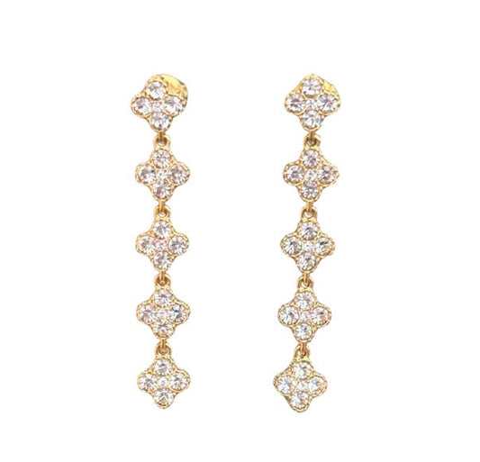 Orecchini a Fiori Colorati d’Incanto