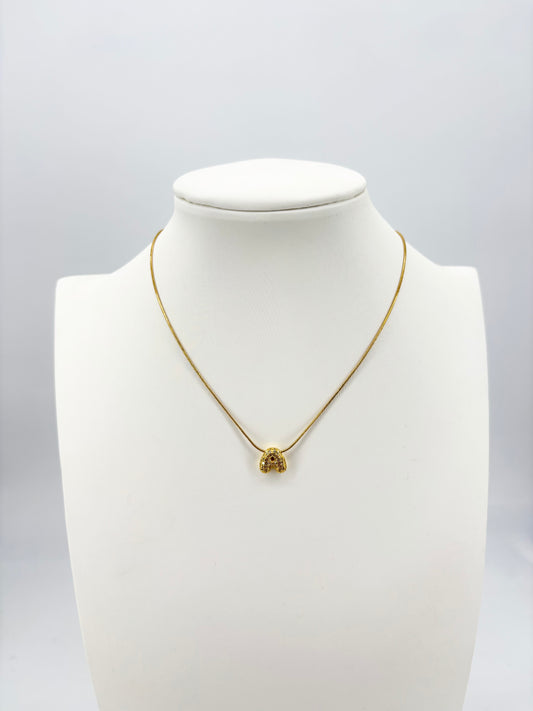Collana Initial Charm Necklace