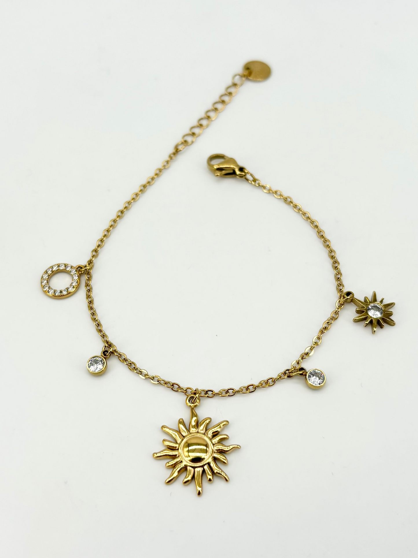 Bracciale con Sole e Charm Incanto