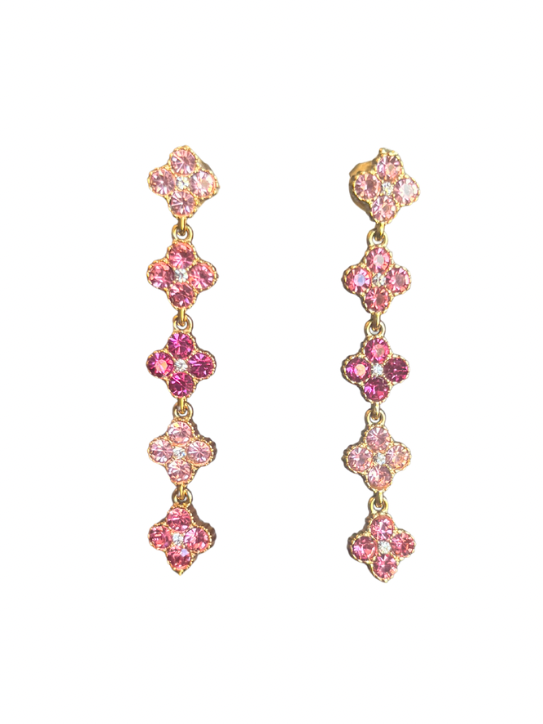 Orecchini a Fiori Colorati d’Incanto