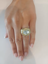 Anello Medea con cristalli (Swar.) Aleva Bijoux - 2