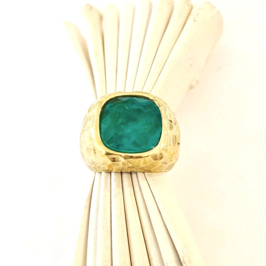 Anello Medea con quarzi Aleva Bijoux