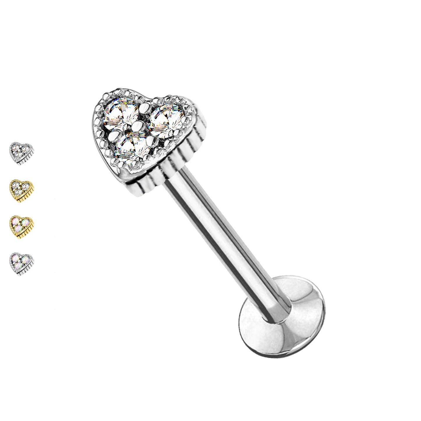 Piercing Labret Cuore