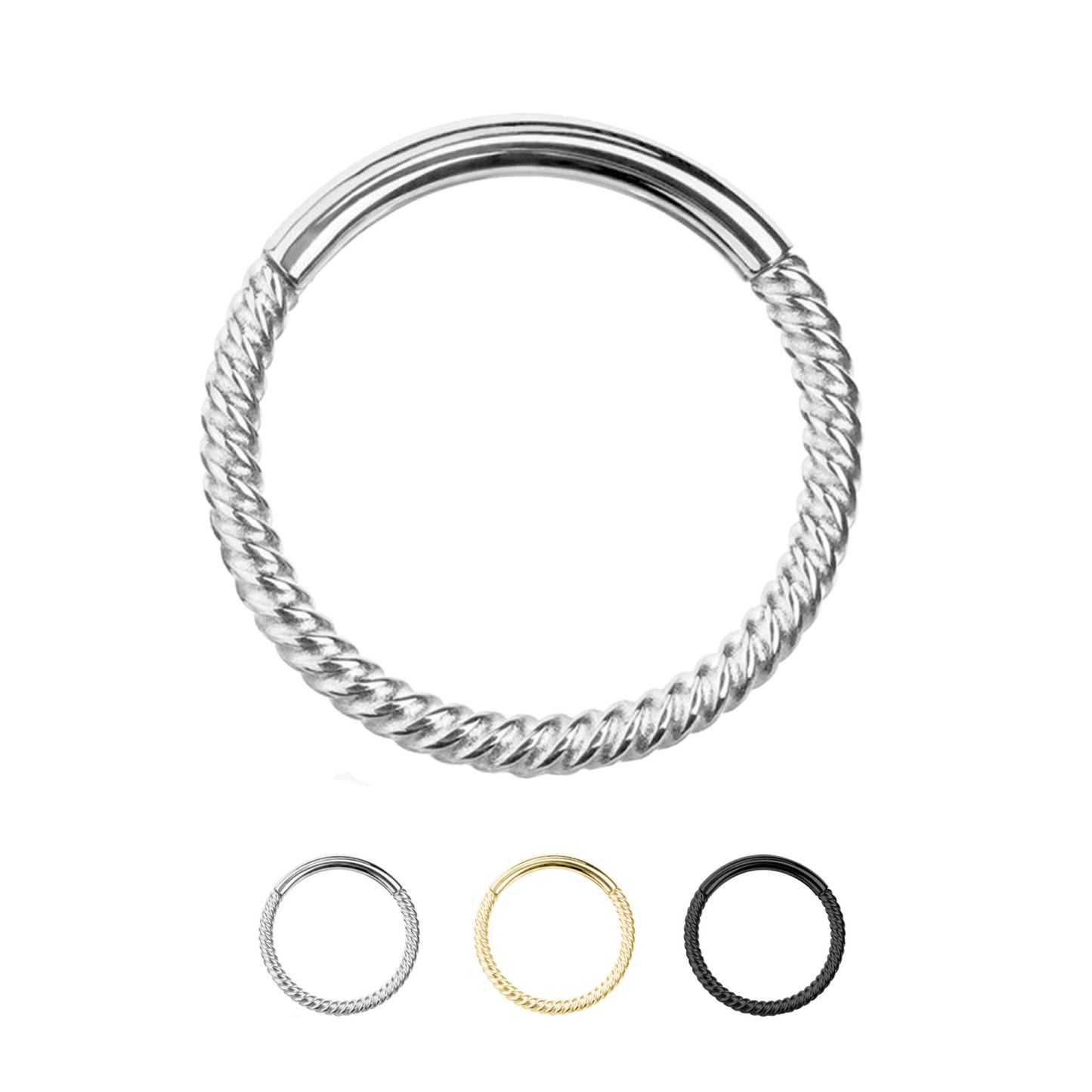 Cerchio Clicker Twist Septum