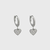 Orecchino diamond love - 2