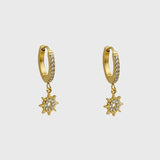 Orecchino octstar diamond - 1
