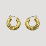 Orecchini Circle zig 80s - 1