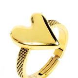 Anello Marlù con cuore irregolare - 3