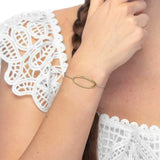 Bracciale Marlù con anello ovale centrale - 2