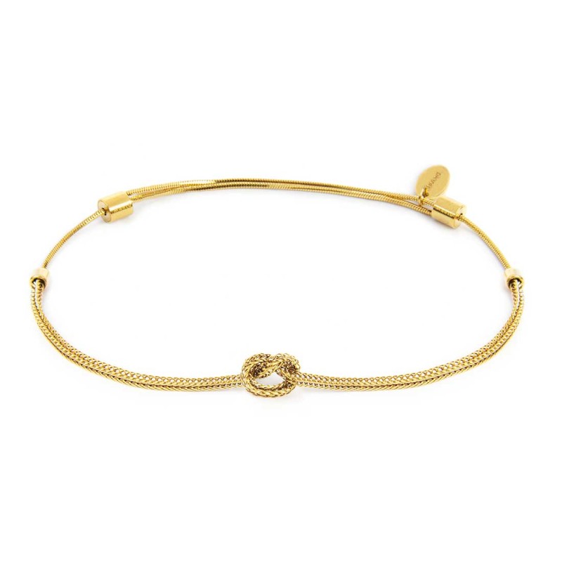 Bracciale Marlù con nodo catena foxtail