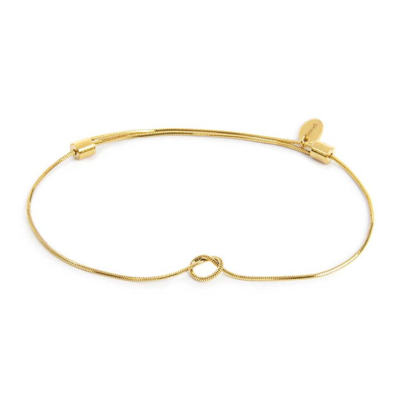 Bracciale Marlù con nodo catena snake