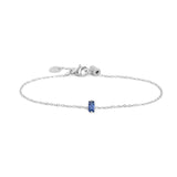 Bracciale Marlù con zircone baguette acciaio - 2