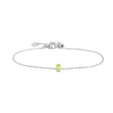 Bracciale Marlù con zircone baguette acciaio - 5