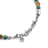 Bracciale Marlù malachite e occhio di tigre 6mm - 3