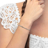 Bracciale Marlù rigido tubolare diametro 0,3cm - 2