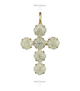 Ciondolo Aleva' Bijoux Croce Baby Princess Sparkle - 4