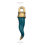 Ciondolo Aleva' Bijoux Corno Smaltato - 4