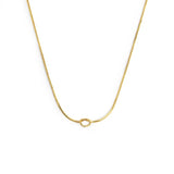 Collana Marlù con nodo catena snake - 4