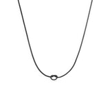 Collana Marlù con nodo catena snake - 6