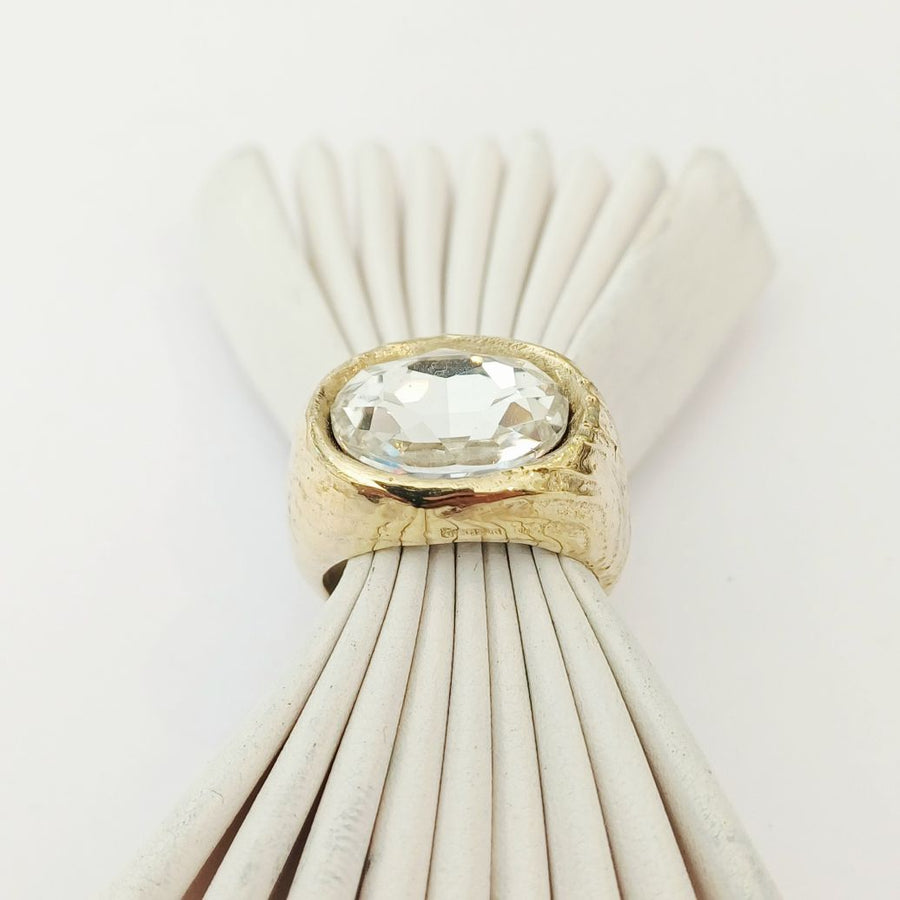 Anello Montecarlo con cristalli (Swar.) Aleva Bijoux