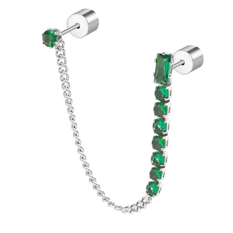 Orecchino Marlù a lobo multindosso tennis pendente