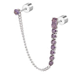 Orecchino Marlù a lobo multindosso tennis pendente - 6