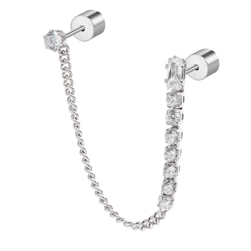 Orecchino Marlù a lobo multindosso tennis pendente