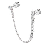 Orecchino Marlù a lobo multindosso tennis pendente - 8