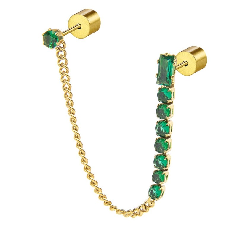 Orecchino Marlù a lobo multindosso tennis pendente