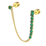 Orecchino Marlù a lobo multindosso tennis pendente - 3