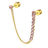 Orecchino Marlù a lobo multindosso tennis pendente - 4